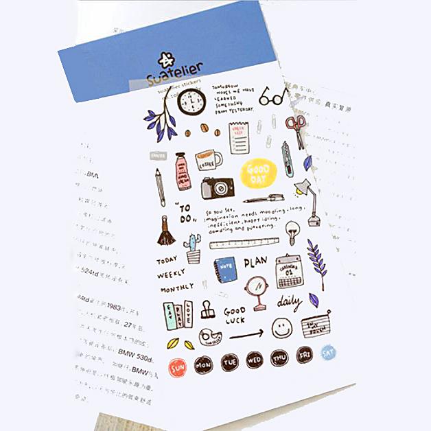 Suatelier Sticker no.1061: Daily - Happiness Idea