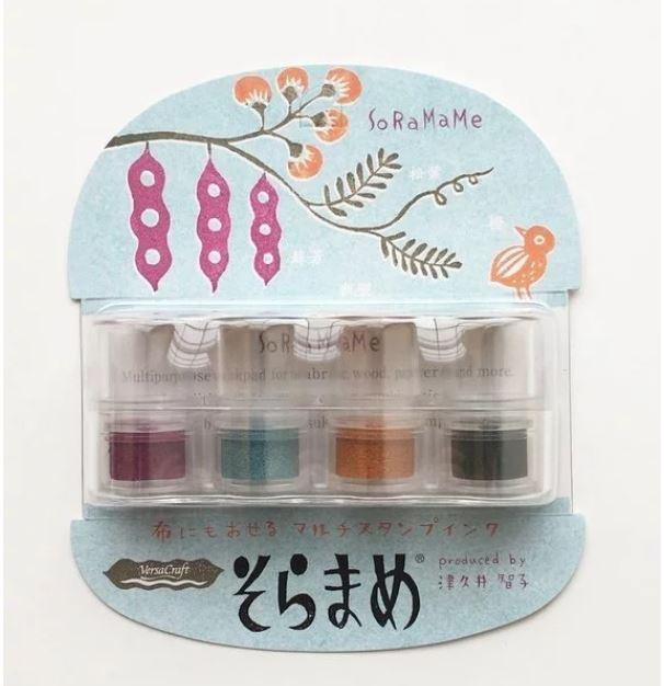 Tsukineko Soramame Ink Pad Set - Happiness Idea