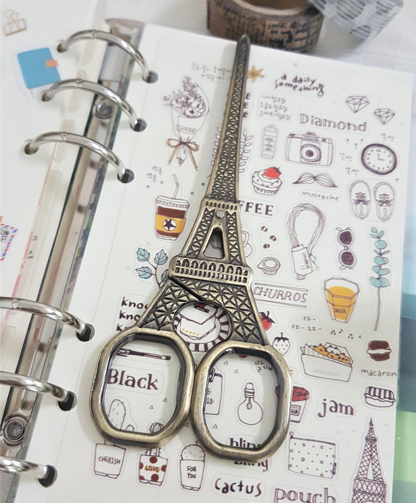 Vintage Craft Scissors (Eiffel Tower) - Happiness Idea