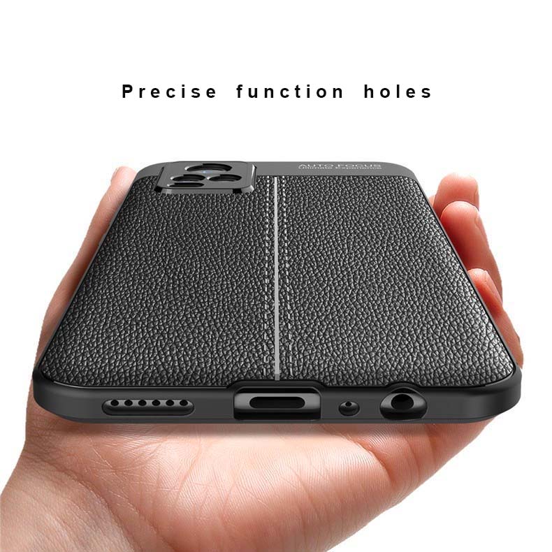 Vivo V20 Leather Design TPU Case