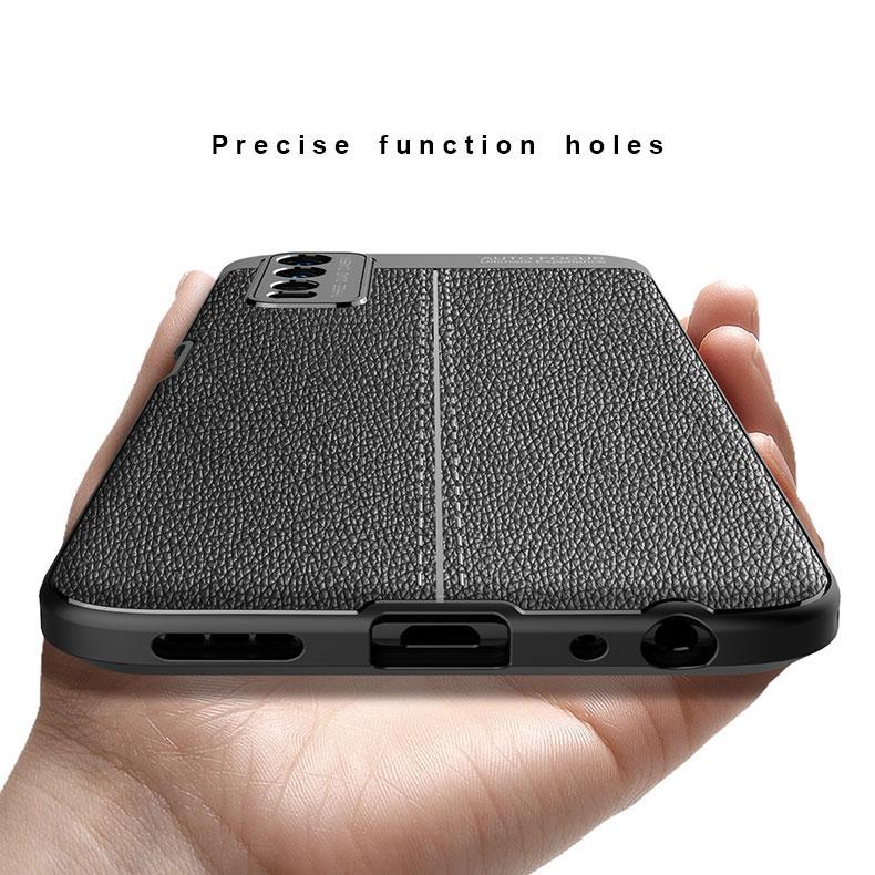 Vivo Y20 Leather Design TPU Case
