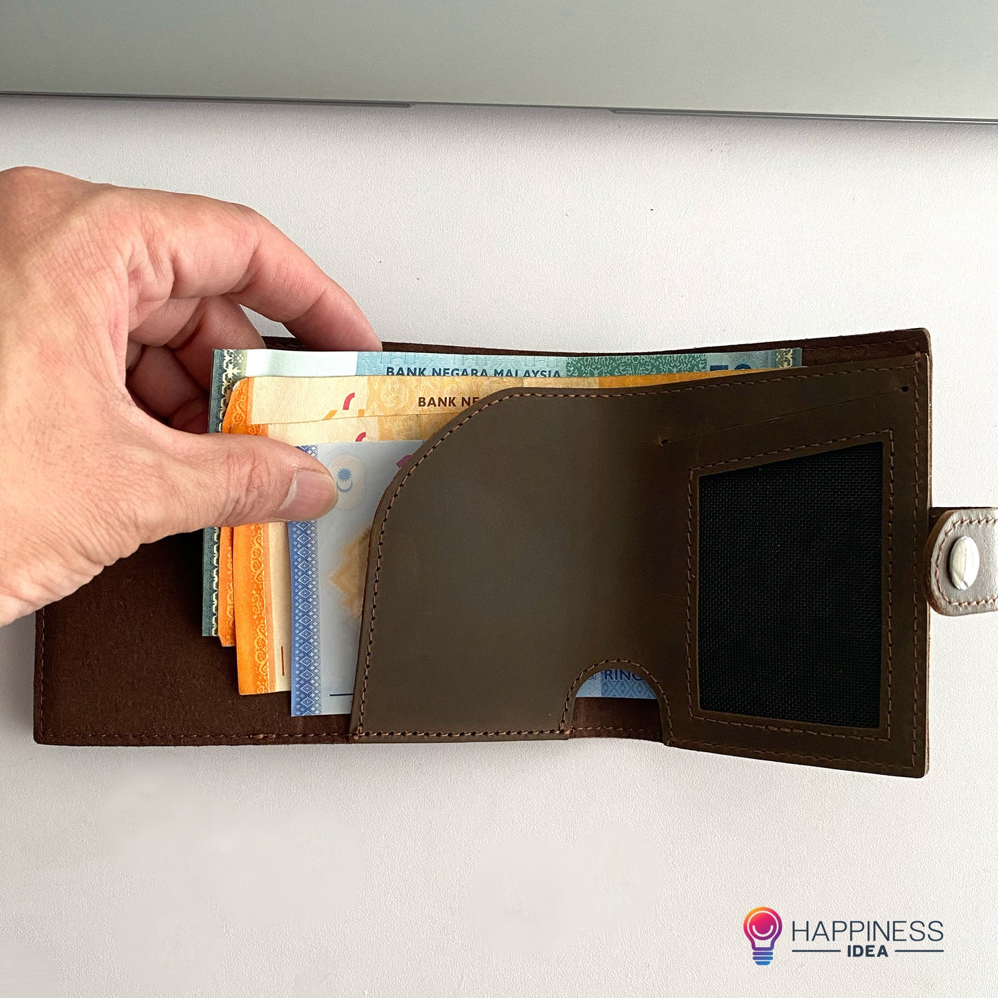 EasyWallet - Personalised Leather Smart Wallet