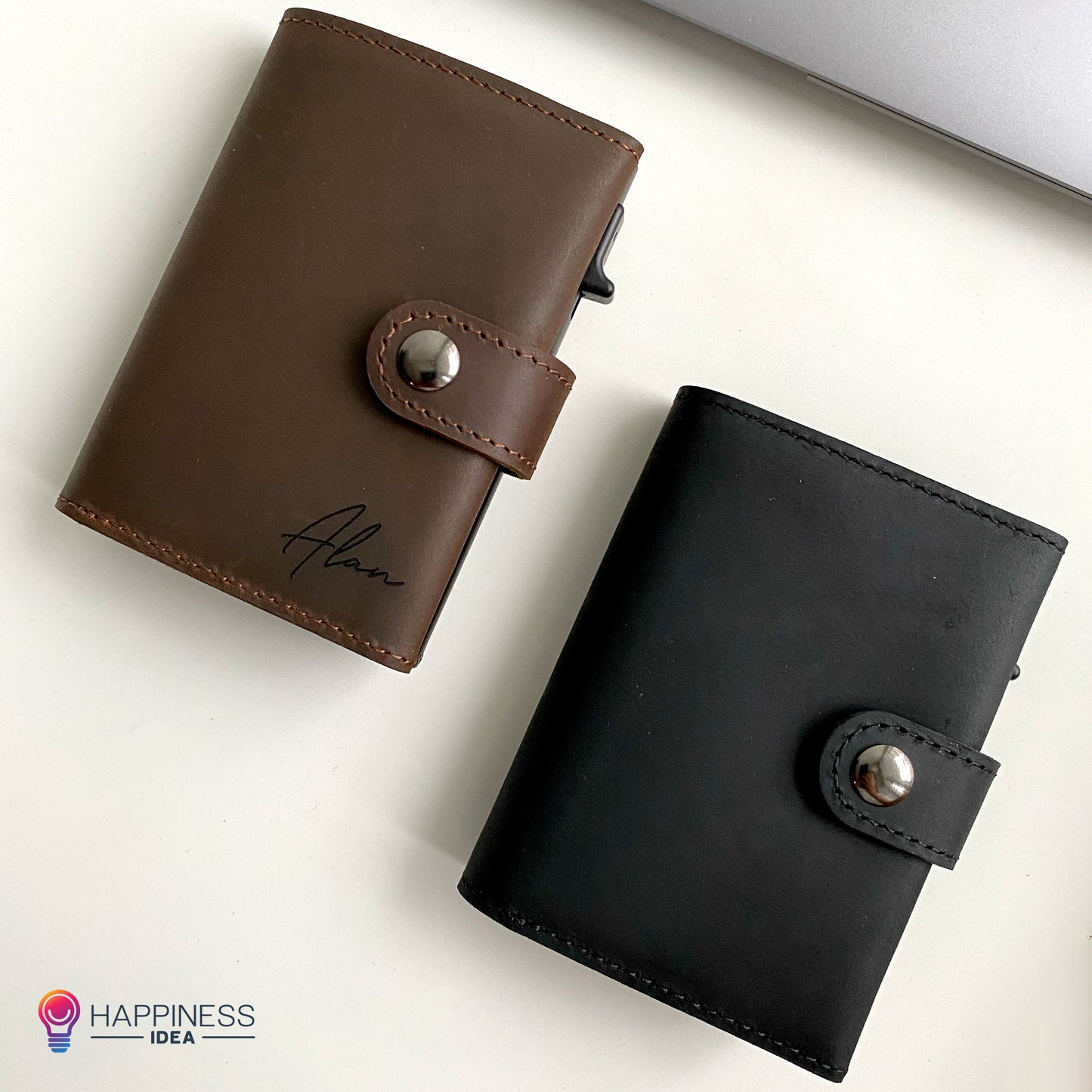 EasyWallet - Personalised Leather Smart Wallet