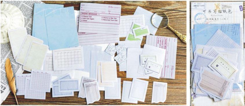 Written Sticker Bag - Happiness Idea