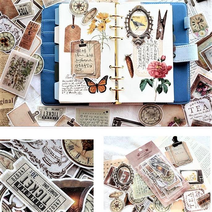 X.Mo Washi Paper Sticker Bag (A) - Happiness Idea
