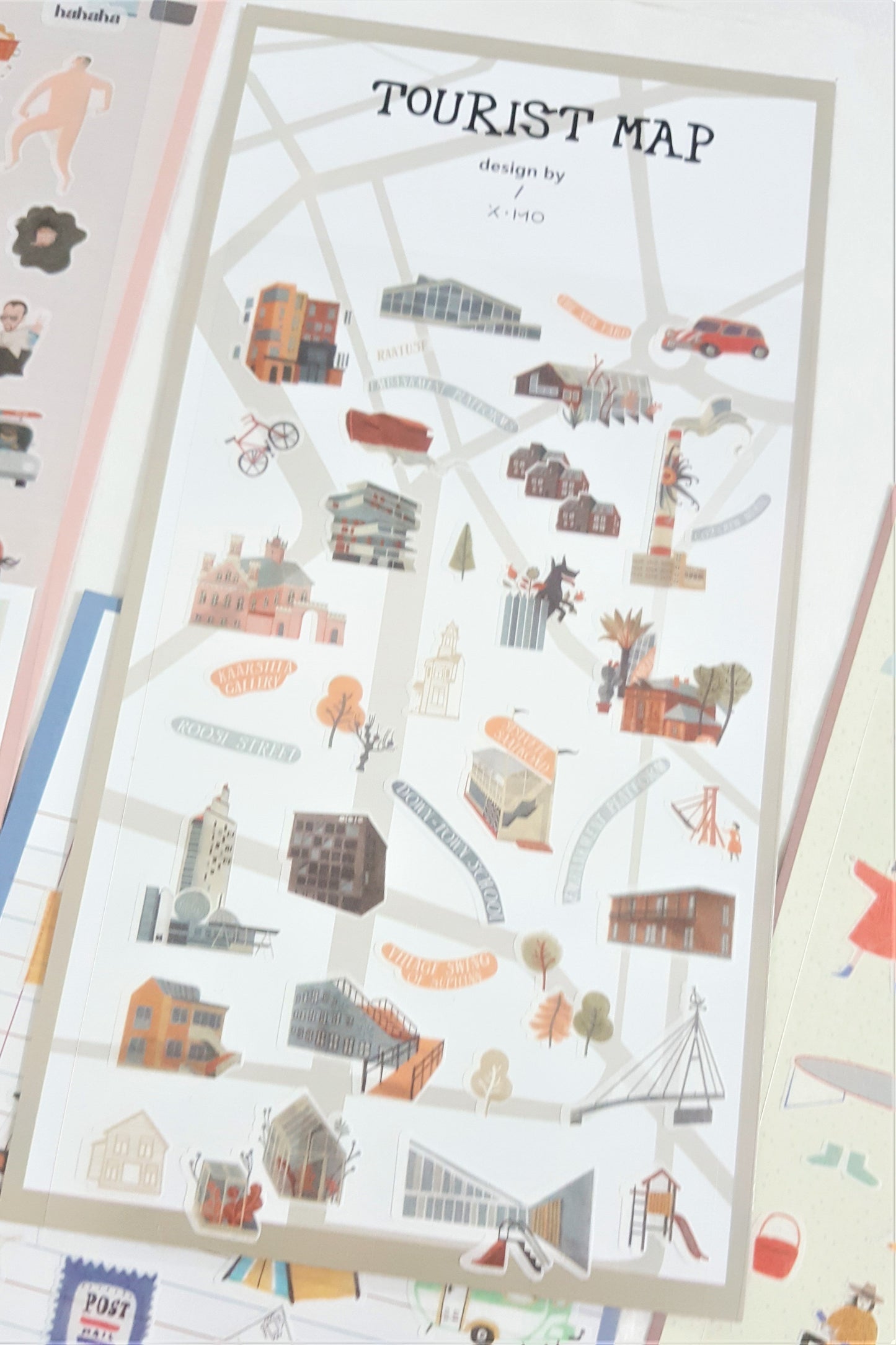 X.Mo Washi Stickers - Happiness Idea