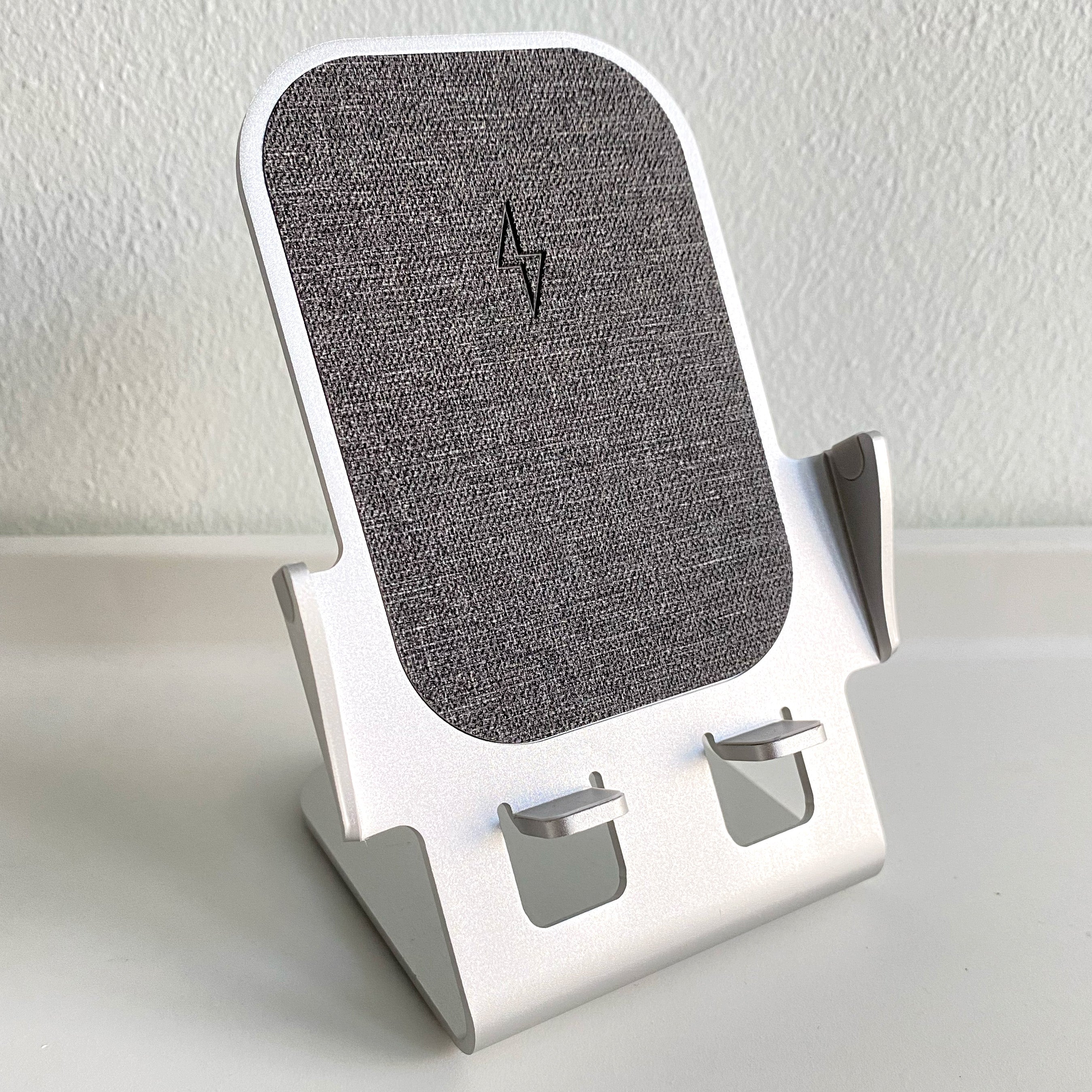 Wireless Charging Metal Mobile Phone Stand – Happiness Idea Malaysia