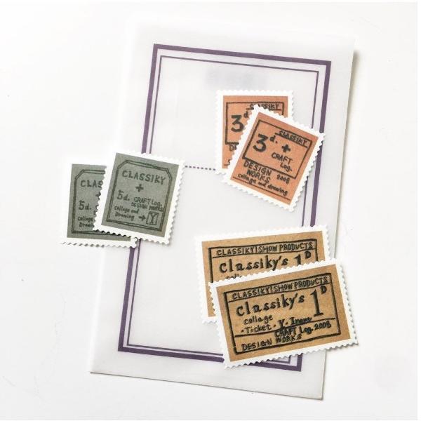 Classiky 倉敷意匠 - Craft Log Stamp Seal - Happiness Idea