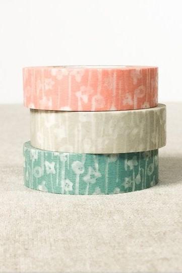 Classiky 倉敷意匠 - Washi Tape (Small Flowers) - Happiness Idea