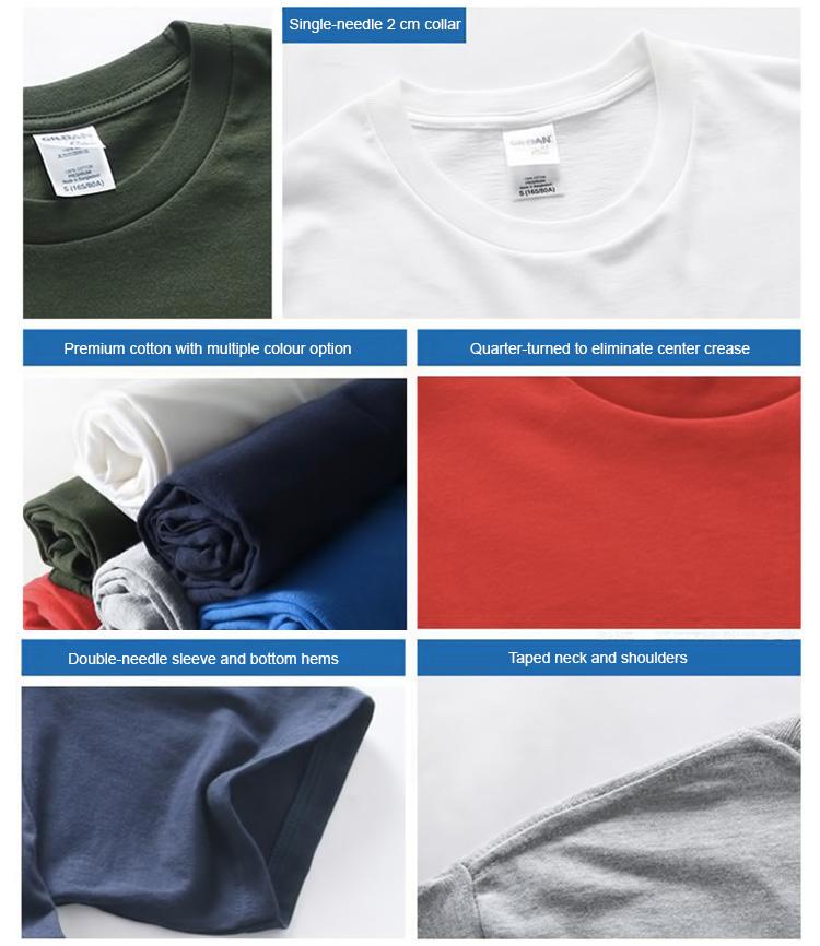 Gildan Premium Cotton Unisex T-shirt - Happiness Idea
