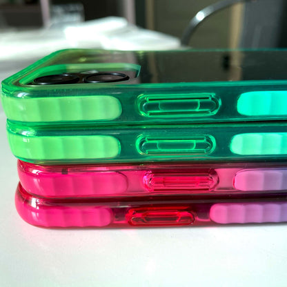 Gradient Bumper Clear Case for iPhone