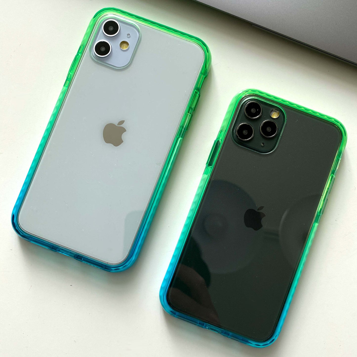Gradient Bumper Clear Case for iPhone