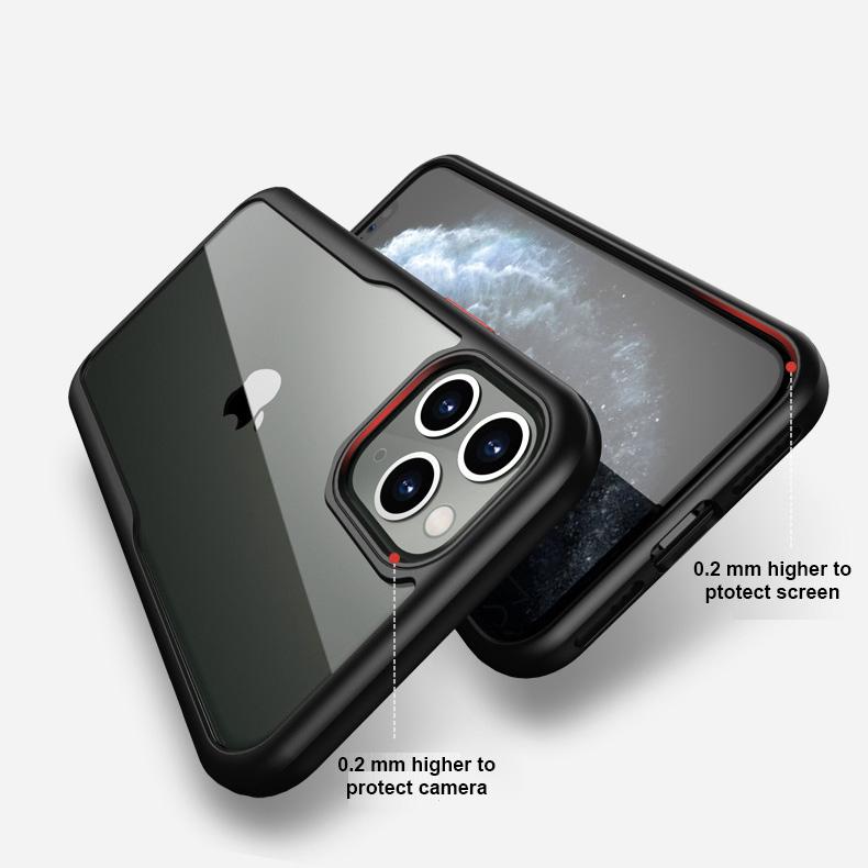 iPhone 11 Series Transparent Bumper Case - Happiness Idea
