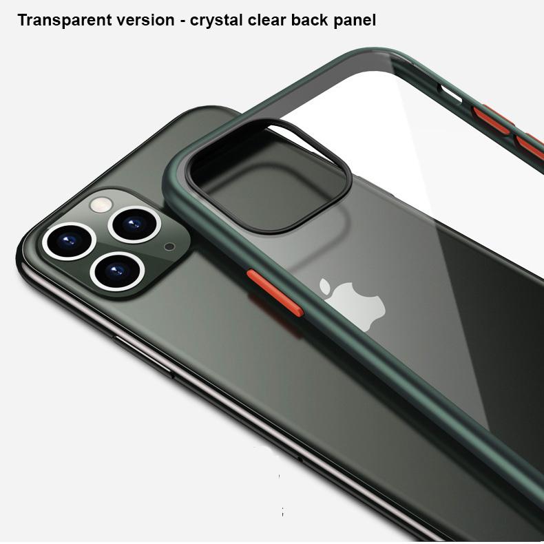 iPhone 11 Series Transparent Hybrid Case - Happiness Idea