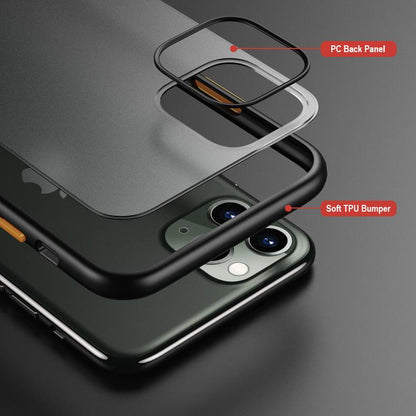 iPhone 11 Series Transparent Hybrid Case - Happiness Idea