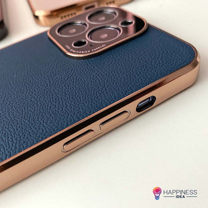 Luxury Design Genuine Leather Case for iPhone (Customisable)