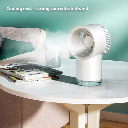 Personal Desktop Cooling Mist Fan