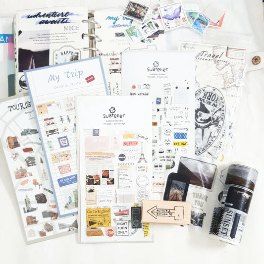 October Theme Bundle - Travel - Happiness Idea