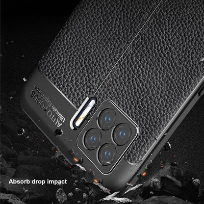 Oppo A93 Leather Design TPU Case