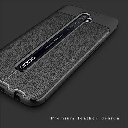 Oppo Reno 2F Leather Design TPU Case - Happiness Idea