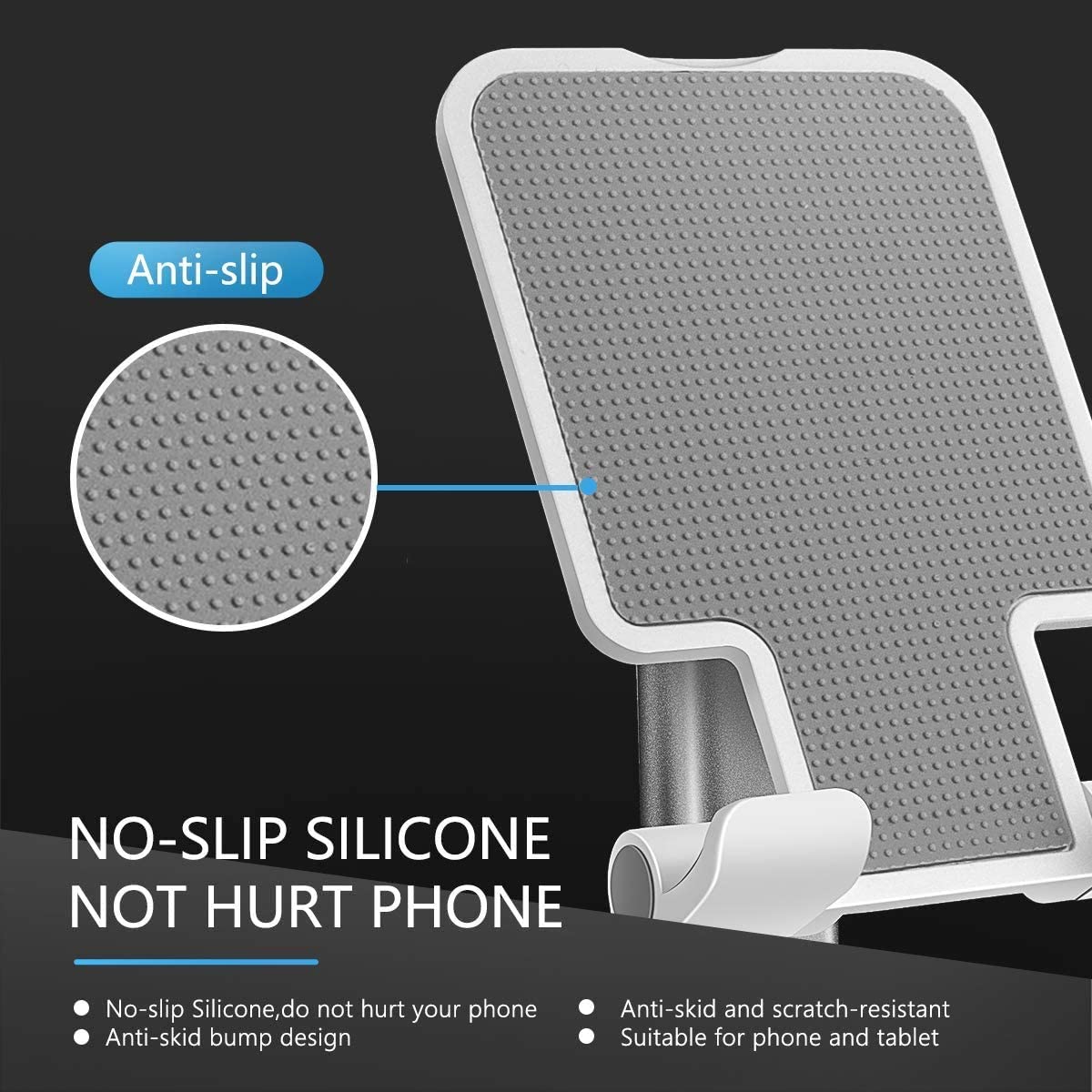 PhoneStation - Foldable Mobile Phone & Tablet Stand - Happiness Idea
