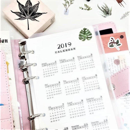 PVC Calendar 2019 - Happiness Idea