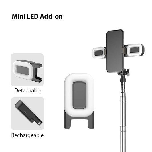 Mini LED Add-on for A31 Bluetooth Selfie Stick / Tripod