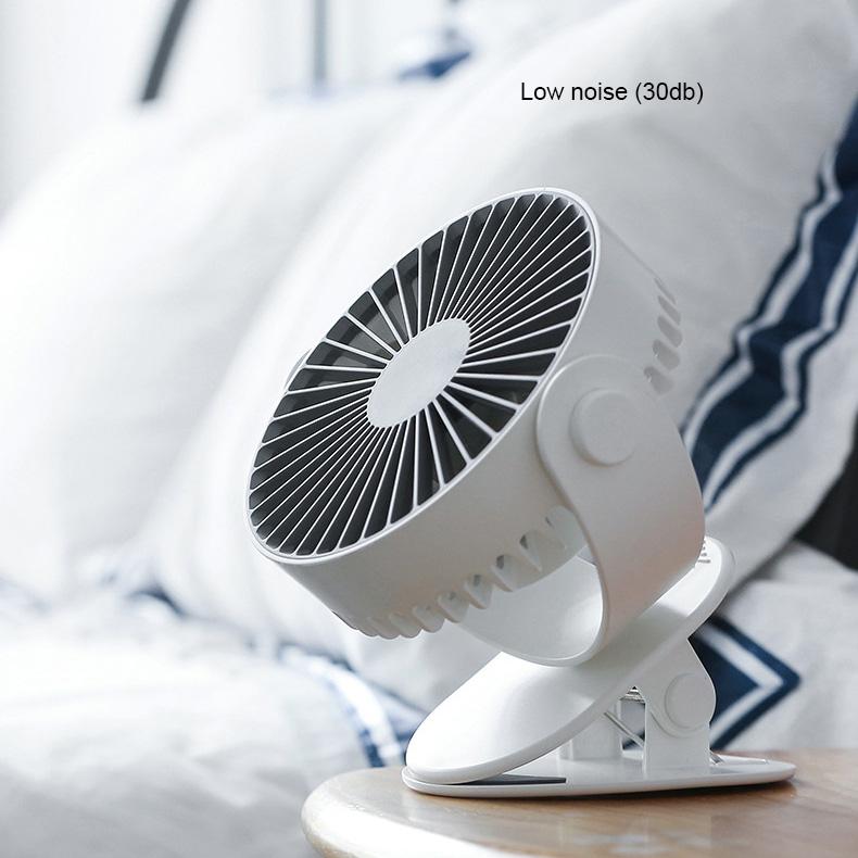 Silent Breeze Portable Clip Fan - Happiness Idea