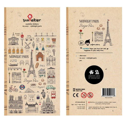 Suatelier Sticker Country Series - Happiness Idea