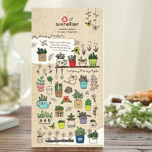 Suatelier Sticker no.1007: Fragrance - Happiness Idea