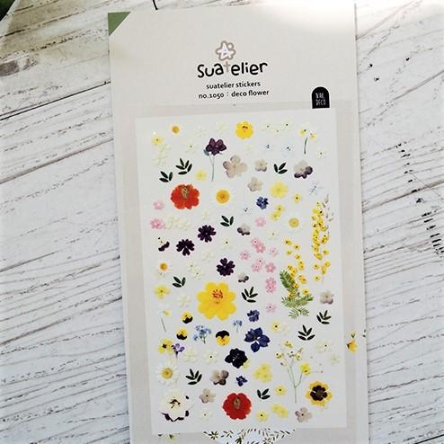 Suatelier Sticker no.1050: Deco Flower - Happiness Idea
