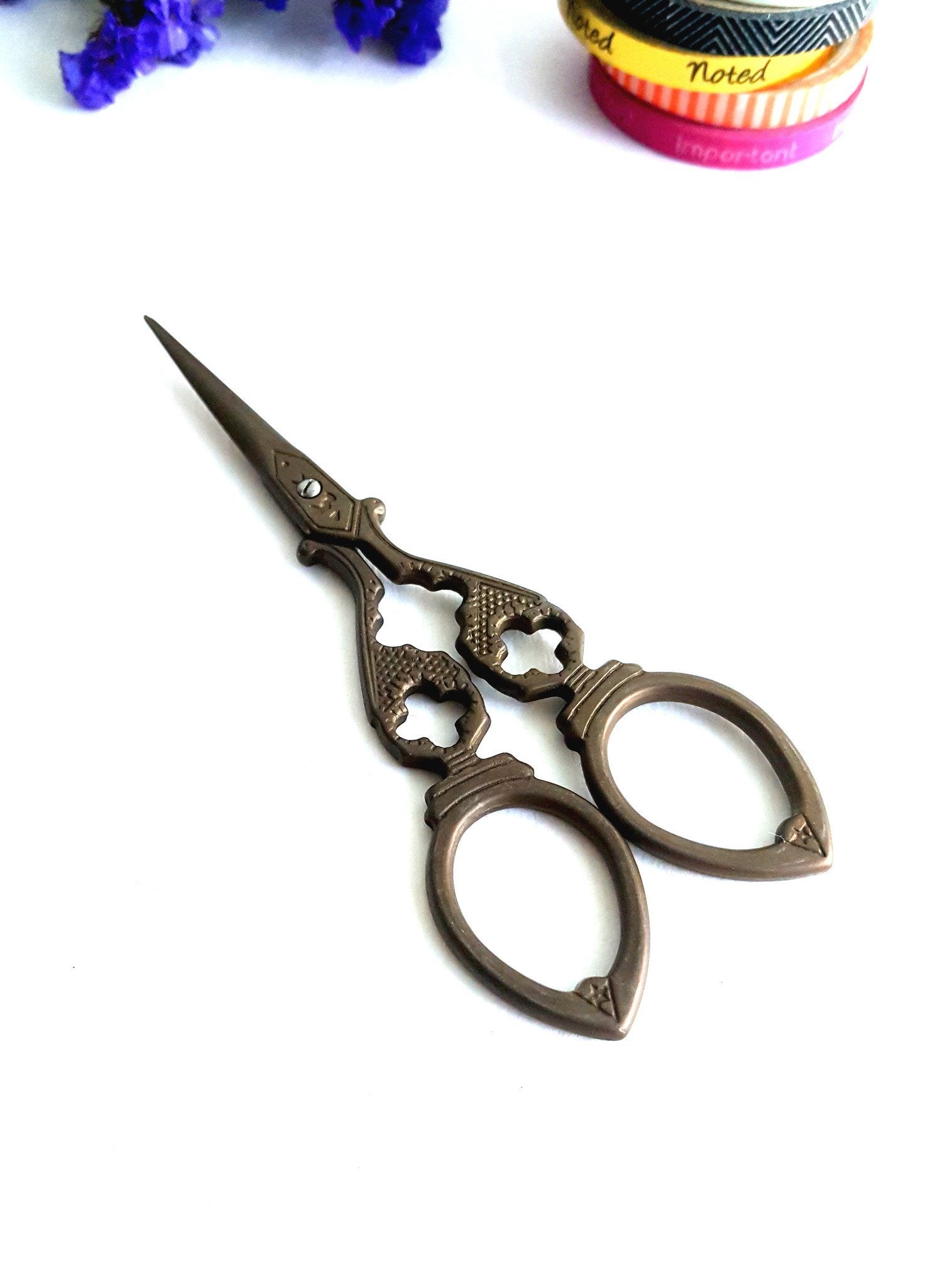 Vintage Craft Scissors (Flower) - Happiness Idea