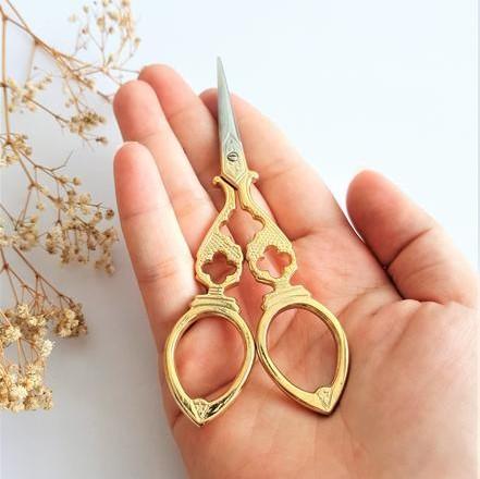 Vintage Craft Scissors (Flower) - Happiness Idea