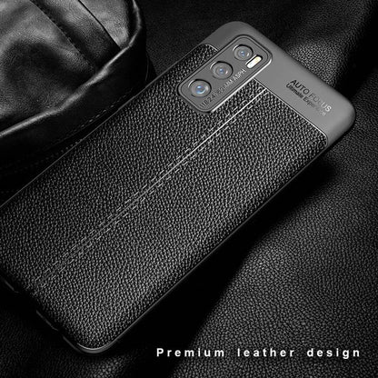 Vivo V20 SE Leather Design TPU Case